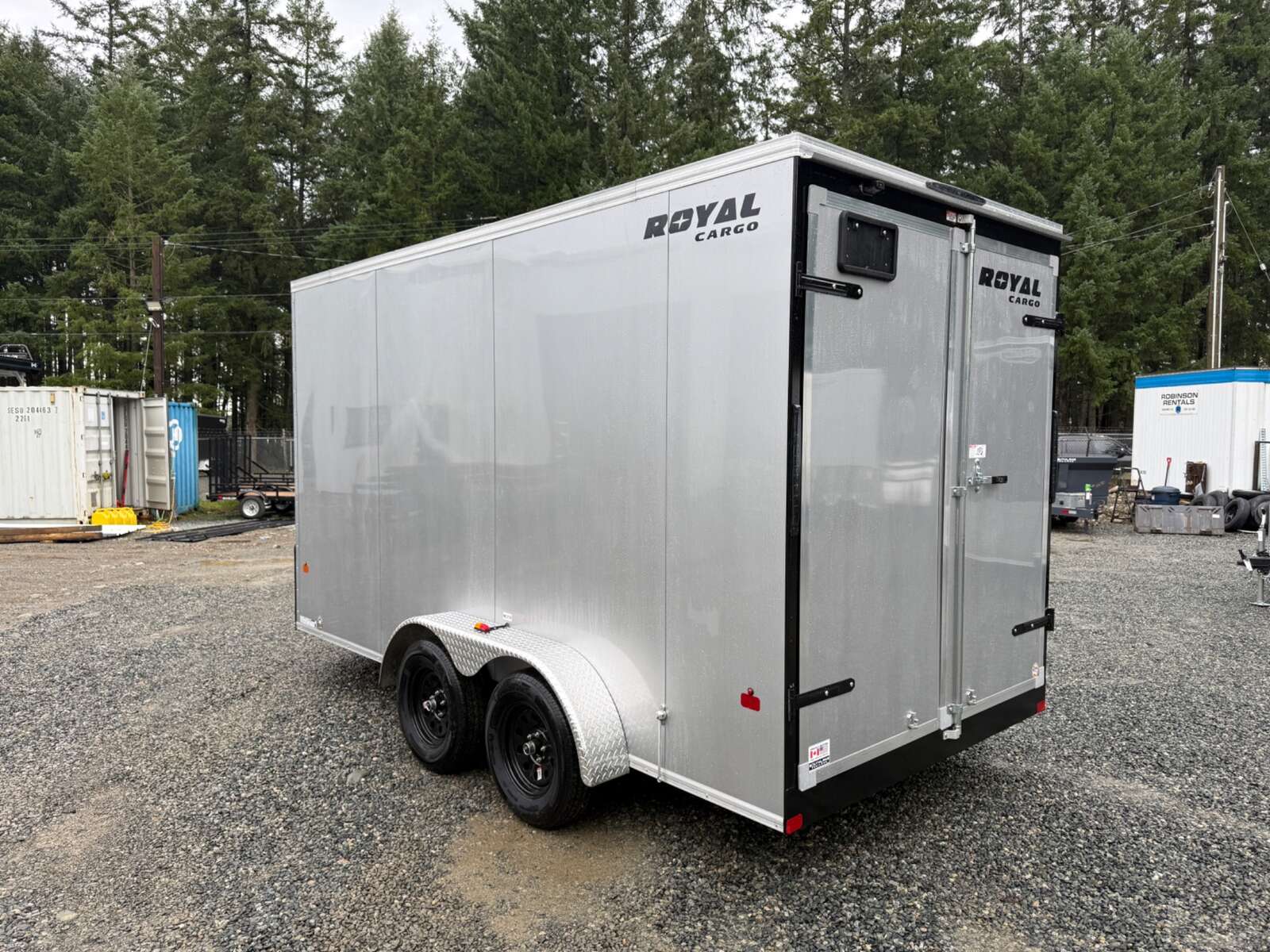 Photo of 2026 Royal Cargo 7X14+V 7700LB GVW BARN DOORS