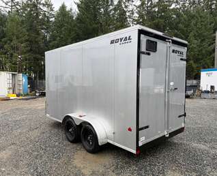 Thumbnail Photo of 2026 Royal Cargo 7X14+V 7700LB GVW BARN DOORS