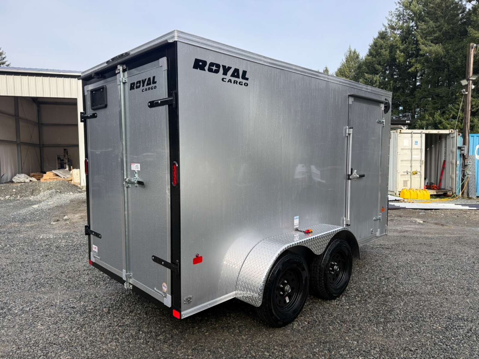 Photo of 2026 Royal Cargo 6X12+V 7,700LB GVW - BARN DOORS - 78" INTERIOR