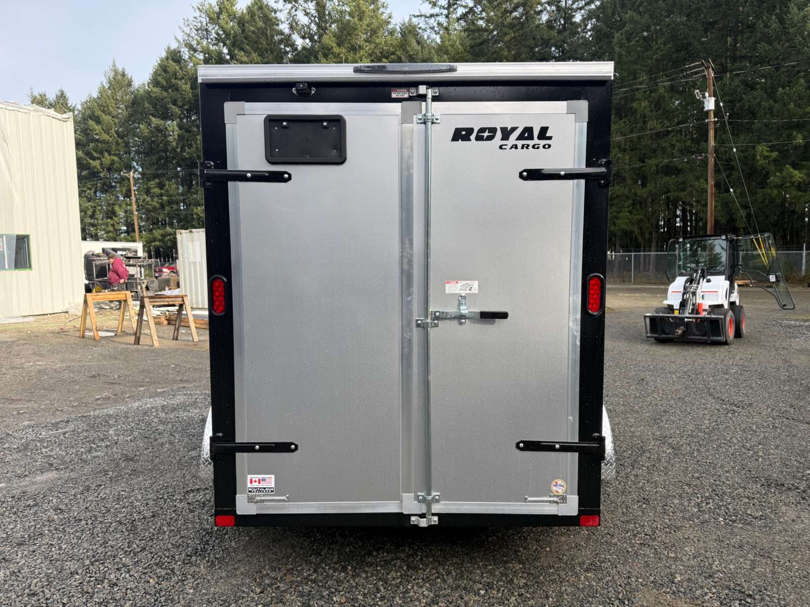 Photo of 2026 Royal Cargo 6X12+V 7,700LB GVW - BARN DOORS - 78" INTERIOR