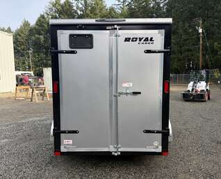 Thumbnail Photo of 2026 Royal Cargo 6X12+V 7,700LB GVW - BARN DOORS - 78" INTERIOR