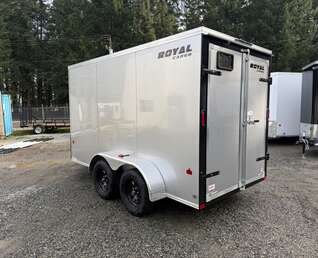 Thumbnail Photo of 2026 Royal Cargo 6X12+V 7,700LB GVW - BARN DOORS - 78" INTERIOR