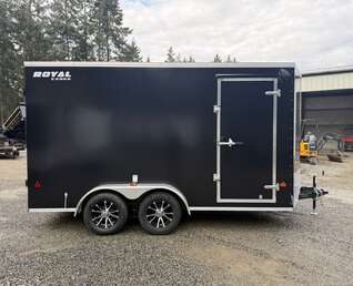 Thumbnail Photo of 2026 Royal Cargo 7X14+V 7700LB GVW Aluminum Wheels - Barn Doors 