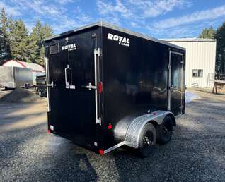 Thumbnail Photo of 2026 Royal Cargo 6X12+V 7,700LB GVW - RAMP DOOR - 78" INTERIOR