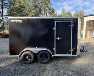 Thumbnail Photo of 2026 Royal Cargo 6X12+V 7,700LB GVW - RAMP DOOR - 78" INTERIOR