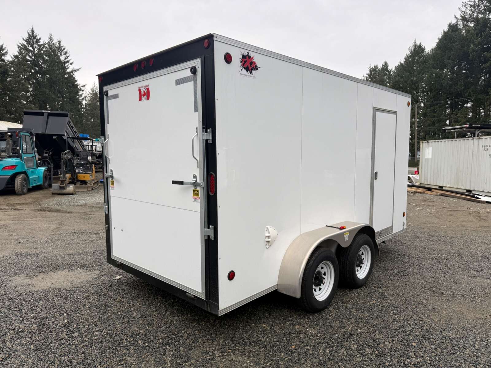 Photo of 2023 CJay 7X14' Enclosed - 8050LB GVWR - Ramp Door