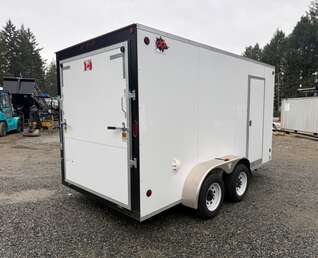 Thumbnail Photo of 2023 CJay 7X14' Enclosed - 8050LB GVWR - Ramp Door