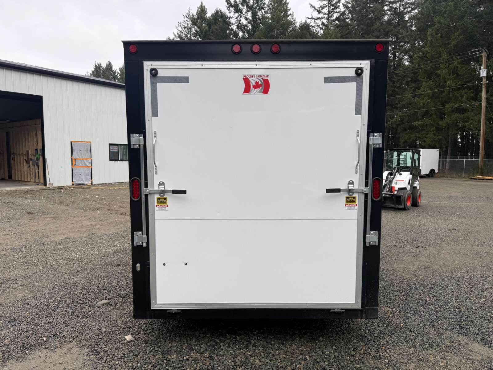Photo of 2023 CJay 7X14' Enclosed - 8050LB GVWR - Ramp Door