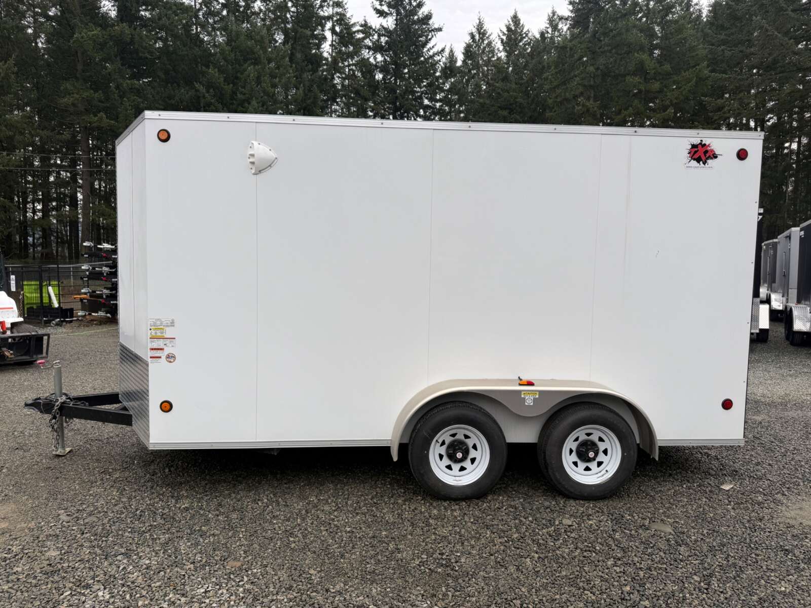 Photo of 2023 CJay 7X14' Enclosed - 8050LB GVWR - Ramp Door