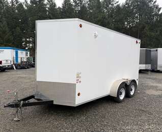 Thumbnail Photo of 2023 CJay 7X14' Enclosed - 8050LB GVWR - Ramp Door
