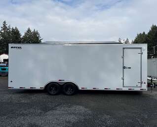 Thumbnail Photo of 2026 Royal 8.5x24 +V-Nose Cargo Trailer 11,400lb GVW - 86" Interior - Ramp Door 