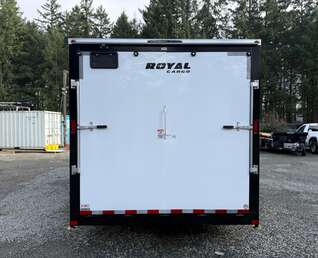 Thumbnail Photo of 2026 Royal 8.5x24 +V-Nose Cargo Trailer 11,400lb GVW - 86" Interior - Ramp Door 