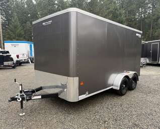 Thumbnail Photo of 2026 Royal 7x14 Flat Front Cargo Trailer - 7,700lb GVW - 78" Interior - Ramp Door 