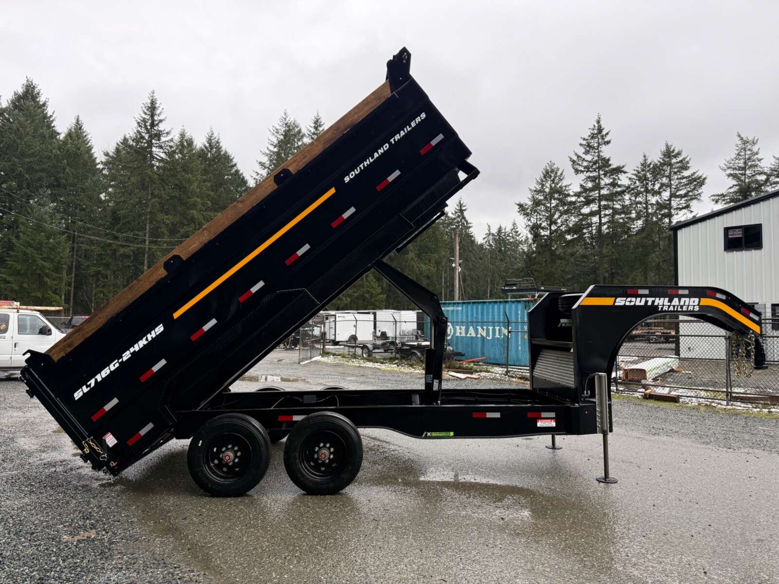 Photo of 2026 Southland 7X16 27,600LB GVW HIGH SIDE GOOSENECK DUMP TRAILER