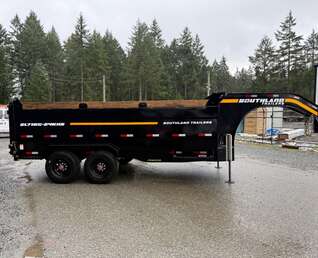 Thumbnail Photo of 2026 Southland 7X16 27,600LB GVW HIGH SIDE GOOSENECK DUMP TRAILER