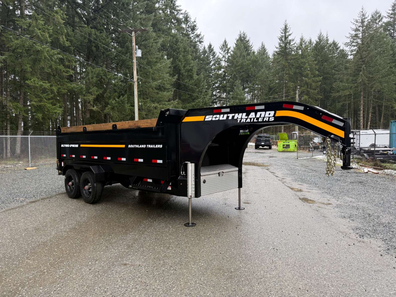 Photo of 2026 Southland 7X16 27,600LB GVW HIGH SIDE GOOSENECK DUMP TRAILER