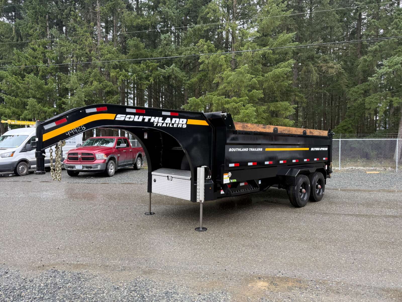 Photo of 2026 Southland 7X16 27,600LB GVW HIGH SIDE GOOSENECK DUMP TRAILER