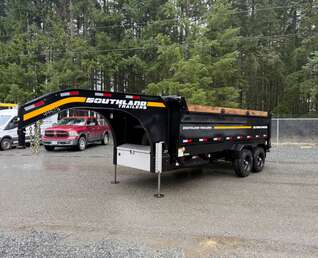 Thumbnail Photo of 2026 Southland 7X16 27,600LB GVW HIGH SIDE GOOSENECK DUMP TRAILER