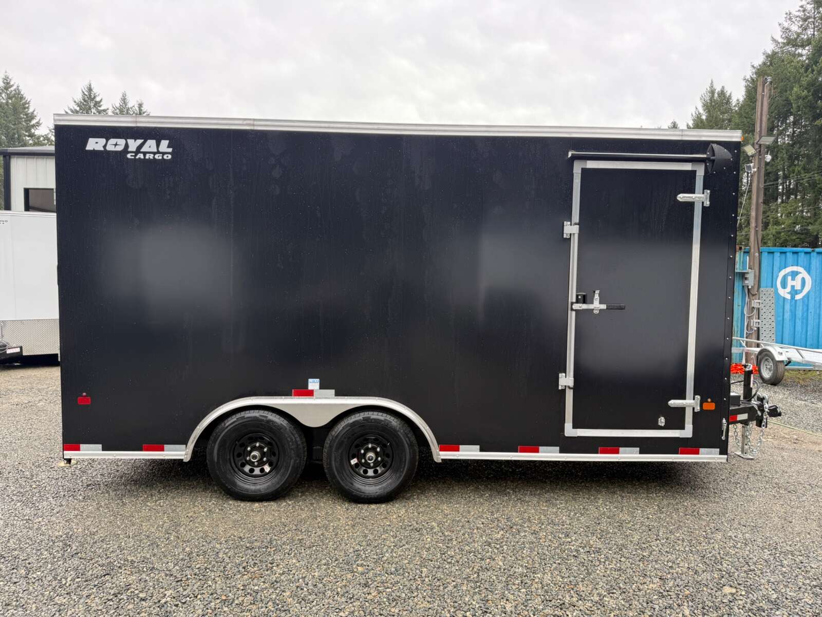 Photo of 2026 Royal 8.5x16 +V-Nose 11,400lb GVW Cargo Trailer - Ramp Door 