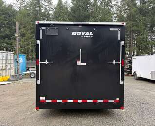 Thumbnail Photo of 2026 Royal 8.5x16 +V-Nose 11,400lb GVW Cargo Trailer - Ramp Door 