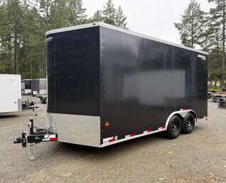 Thumbnail Photo of 2026 Royal 8.5x16 +V-Nose 11,400lb GVW Cargo Trailer - Ramp Door 