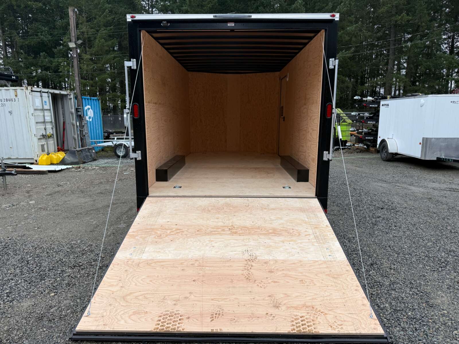 Photo of 2026 Royal 8.5x16 +V-Nose 11,400lb GVW Cargo Trailer - Ramp Door 