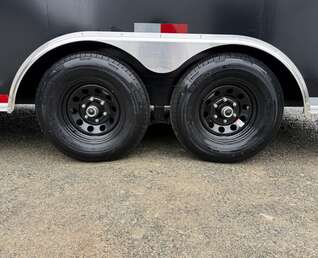 Thumbnail Photo of 2026 Royal 8.5x16 +V-Nose 11,400lb GVW Cargo Trailer - Ramp Door 