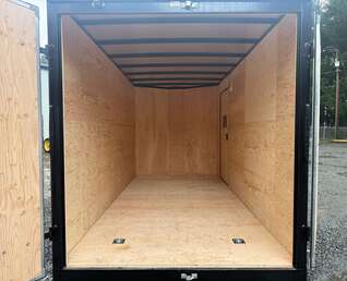 Thumbnail Photo of 2026 ROYAL 7X14 +V-NOSE 7,700LB GVW CARGO TRAILER - BARN DOORS 
