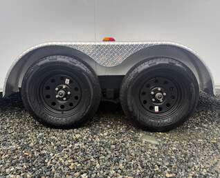 Thumbnail Photo of 2026 ROYAL 7X14 +V-NOSE 7,700LB GVW CARGO TRAILER - BARN DOORS 