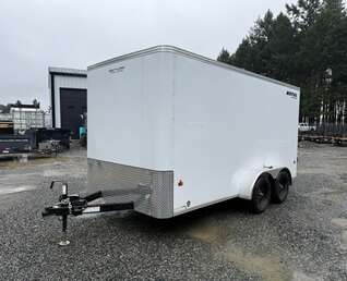 Thumbnail Photo of 2026 ROYAL 7X14 FLAT FRONT - 7,700LB GVW CARGO TRAILER - BARN DOORS 
