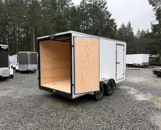 Thumbnail Photo of 2026 ROYAL 7X14 FLAT FRONT - 7,700LB GVW CARGO TRAILER - BARN DOORS 