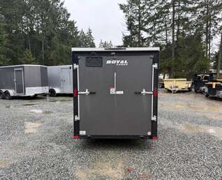 Thumbnail Photo of 2026 ROYAL 6X12 + V-NOSE 2,990LB GVW CARGO TRAILER - RAMP DOOR 