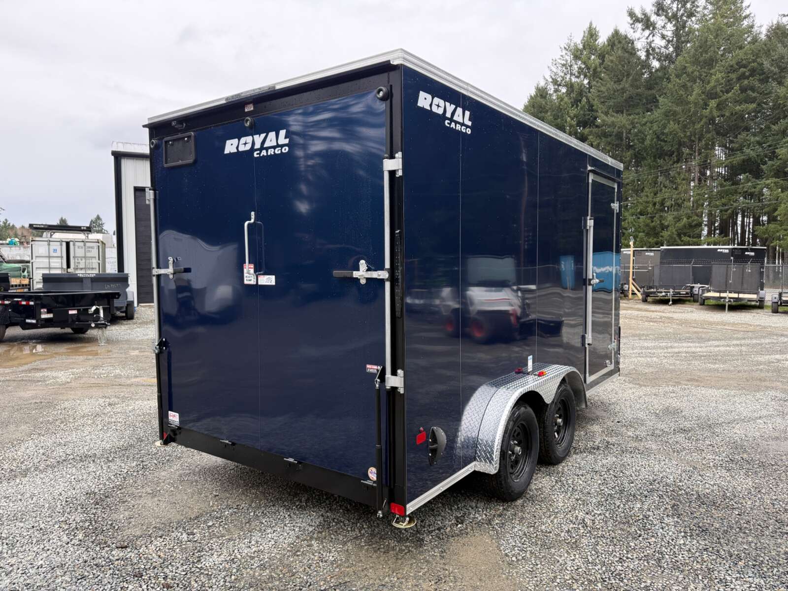 Photo of 2026 Royal Cargo 7.5X14+V 7700LB GVW - 86" Interior - Ramp Door
