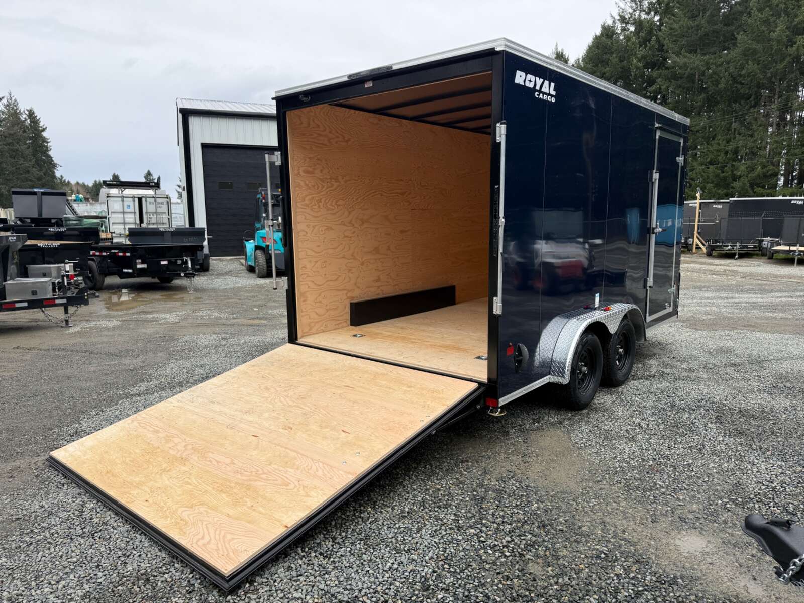 Photo of 2026 Royal Cargo 7.5X14+V 7700LB GVW - 86" Interior - Ramp Door