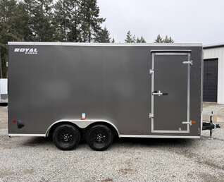 Thumbnail Photo of 2026 Royal Cargo 7.5X16+V 7700LB GVW - 86" Interior - Ramp Door