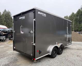 Thumbnail Photo of 2026 Royal Cargo 7.5X16+V 7700LB GVW - 86" Interior - Ramp Door