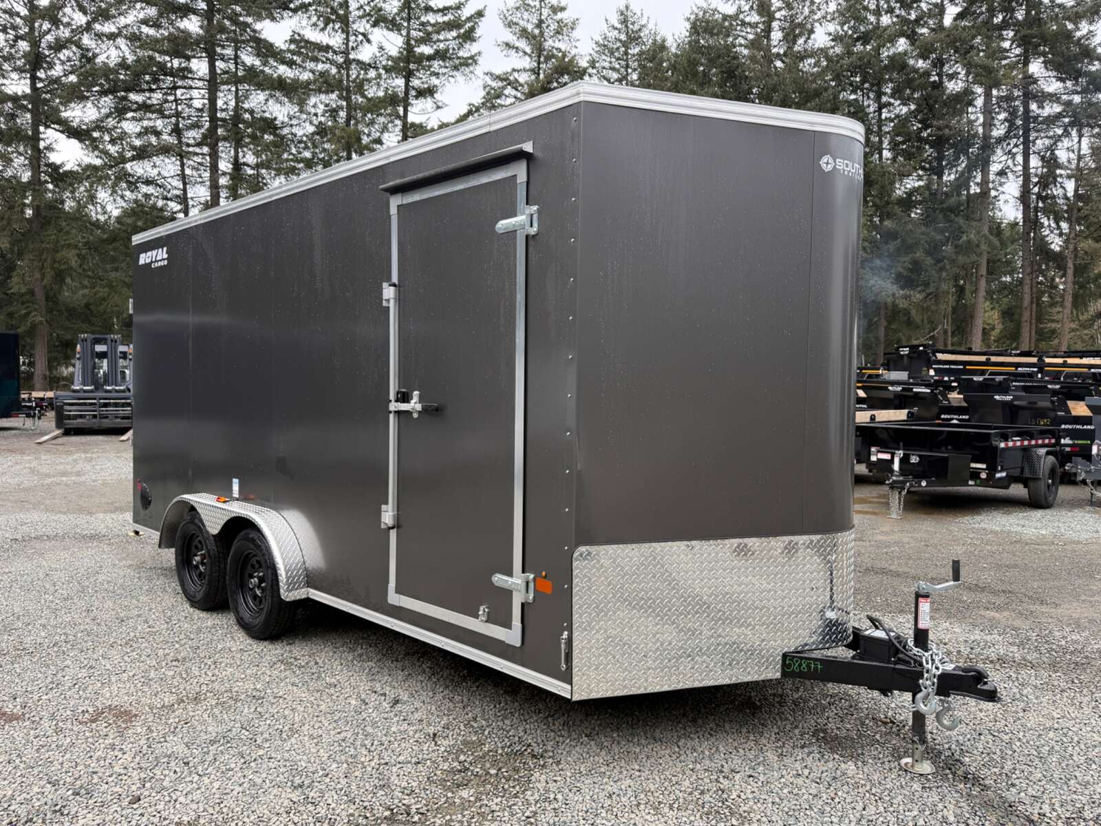 Photo of 2026 Royal Cargo 7.5X16+V 7700LB GVW - 86" Interior - Ramp Door