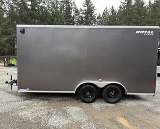 Thumbnail Photo of 2026 Royal Cargo 7.5X16+V 7700LB GVW - 86" Interior - Ramp Door