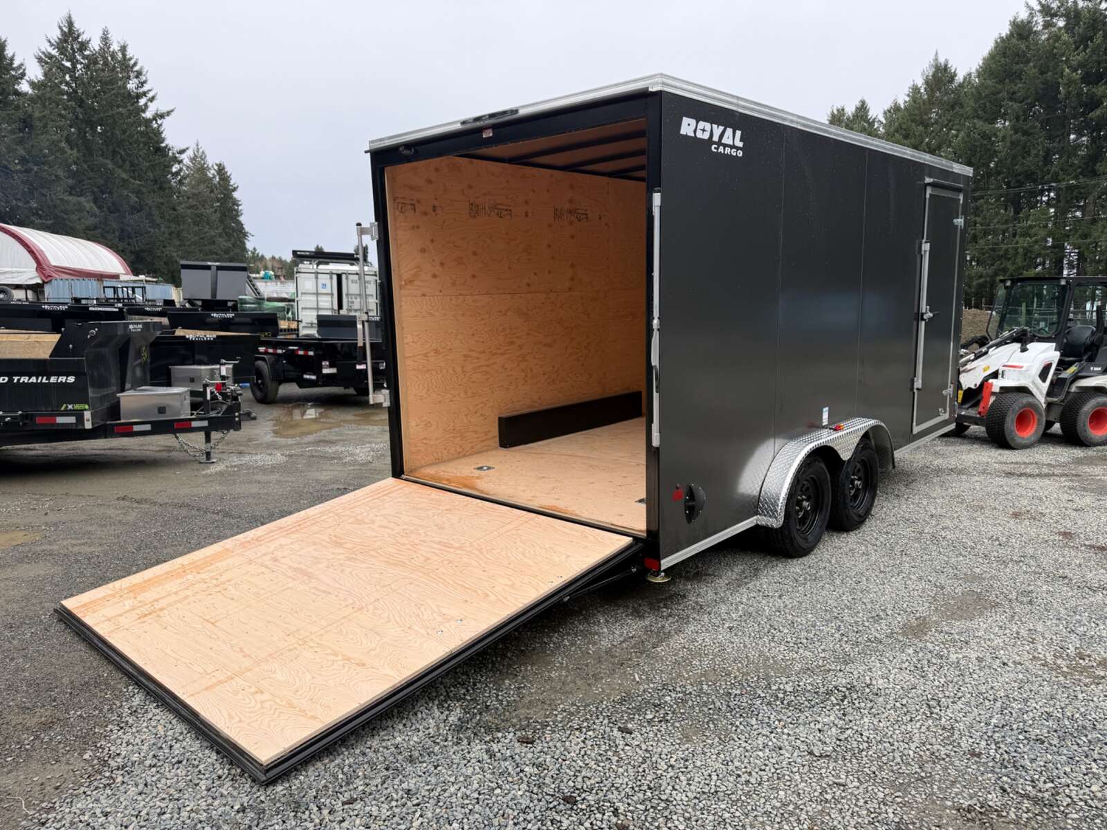 Photo of 2026 Royal Cargo 7.5X16+V 7700LB GVW - 86" Interior - Ramp Door