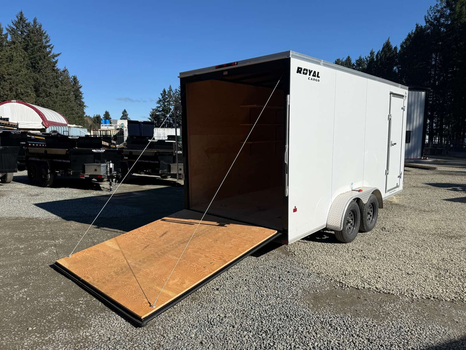 Photo of USED 2026 Royal Cargo 7X16+V 7700LB GVW RAMP