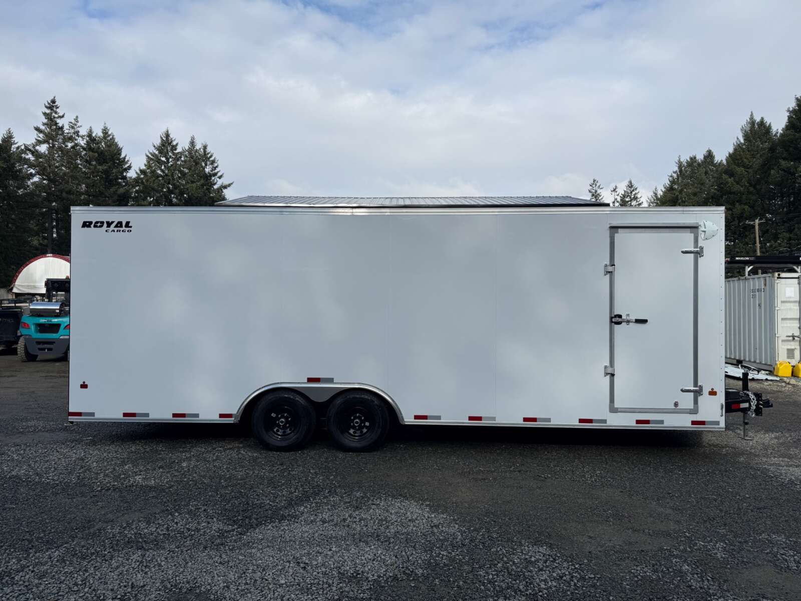 Photo of 2026 Royal 8.5x24 +V-NOSE 11,400lb GVW Cargo Trailer - Ramp Door 