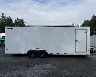 Thumbnail Photo of 2026 Royal 8.5x24 +V-NOSE 11,400lb GVW Cargo Trailer - Ramp Door 