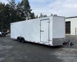 Thumbnail Photo of 2026 Royal 8.5x24 +V-NOSE 11,400lb GVW Cargo Trailer - Ramp Door 