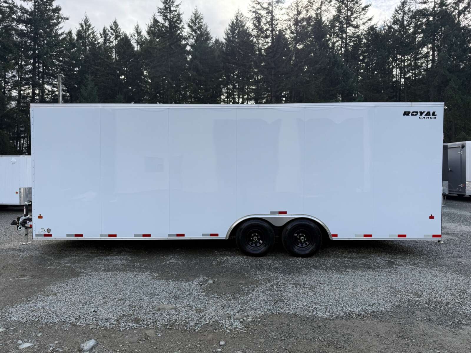 Photo of 2026 Royal 8.5x24 +V-NOSE 11,400lb GVW Cargo Trailer - Ramp Door 