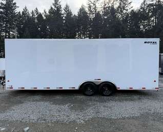 Thumbnail Photo of 2026 Royal 8.5x24 +V-NOSE 11,400lb GVW Cargo Trailer - Ramp Door 
