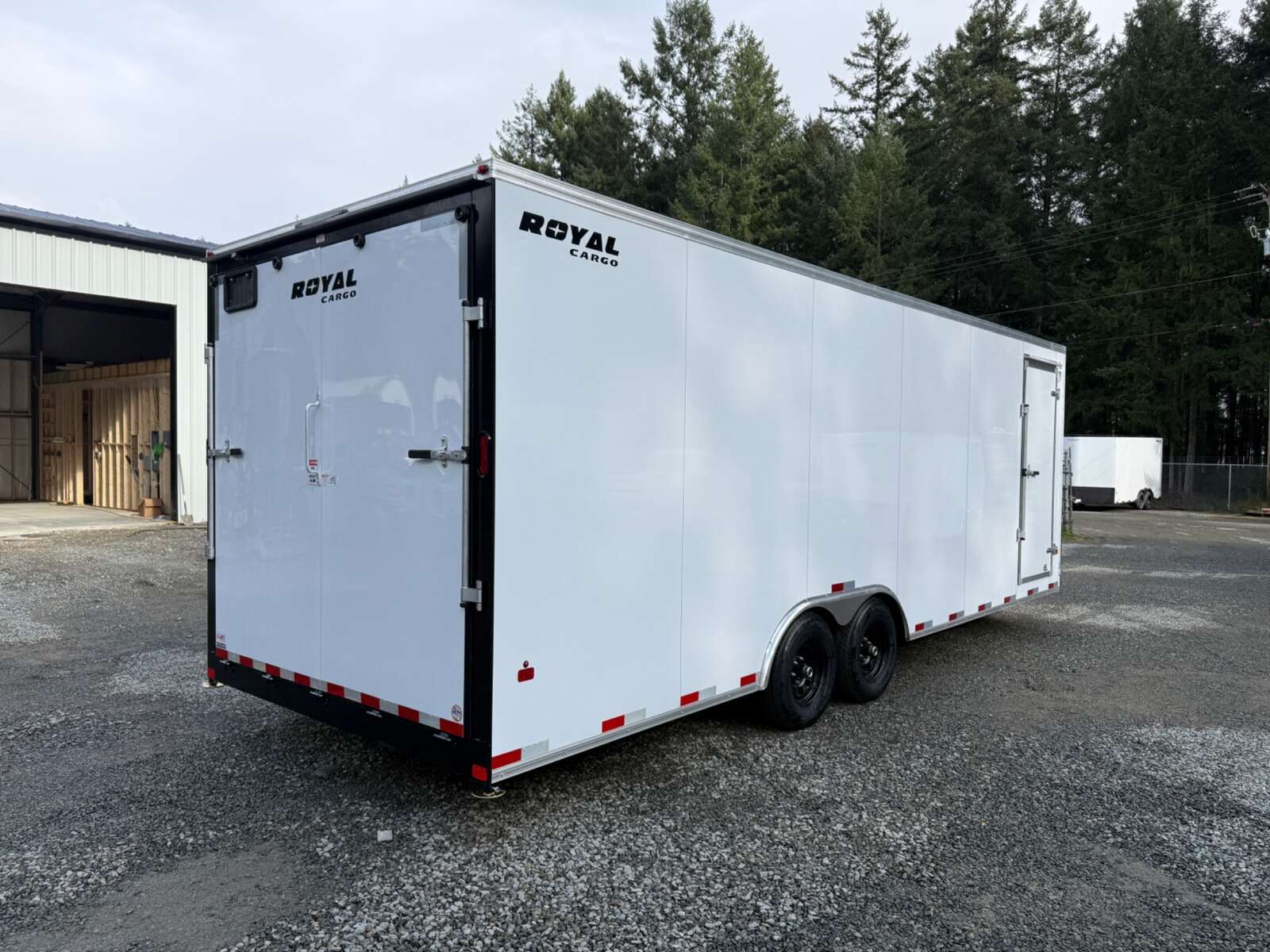 Photo of 2026 Royal 8.5x24 +V-NOSE 11,400lb GVW Cargo Trailer - Ramp Door 