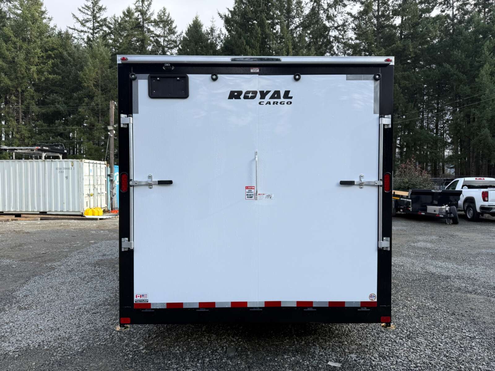 Photo of 2026 Royal 8.5x24 +V-NOSE 11,400lb GVW Cargo Trailer - Ramp Door 