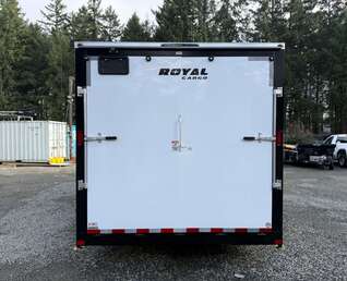 Thumbnail Photo of 2026 Royal 8.5x24 +V-NOSE 11,400lb GVW Cargo Trailer - Ramp Door 