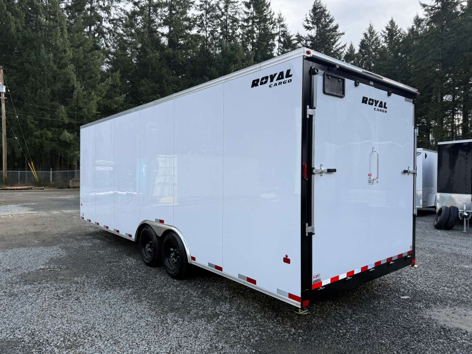 Photo of 2026 Royal 8.5x24 +V-NOSE 11,400lb GVW Cargo Trailer - Ramp Door 