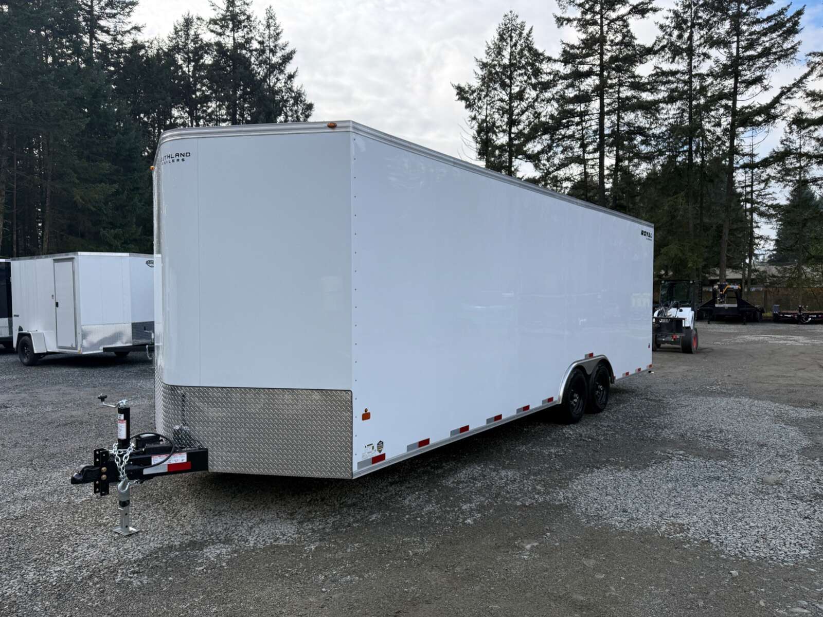 Photo of 2026 Royal 8.5x24 +V-NOSE 11,400lb GVW Cargo Trailer - Ramp Door 